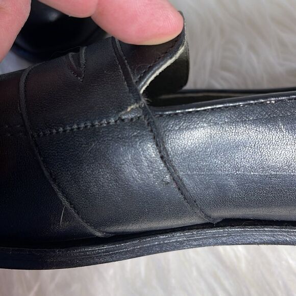 David Espinoza Black‎ Loafers Sz 9 main image 7
